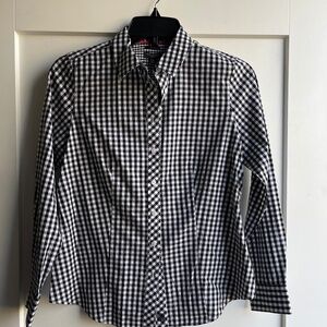 Talbots classic long sleeve non-iron shirt